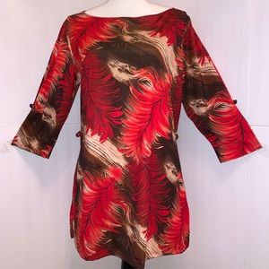 Maria Gabrielle New York XL FloralBlouse